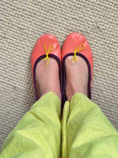 STRAWBERRY AND PURPLE BALLERINAS