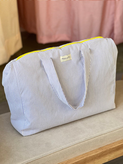 CAROLA BAG - PURPLE STRIPES -