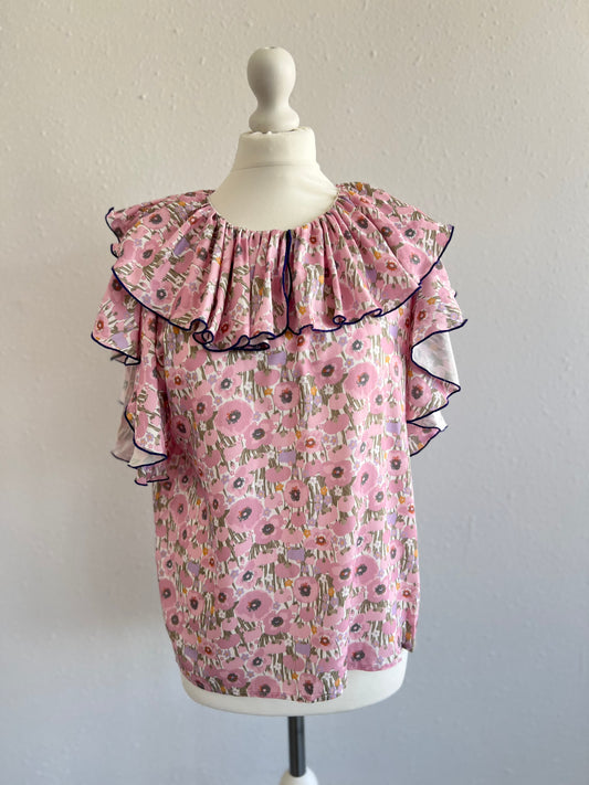 BLUSA FLAVIA - PIA FLOR ROSA