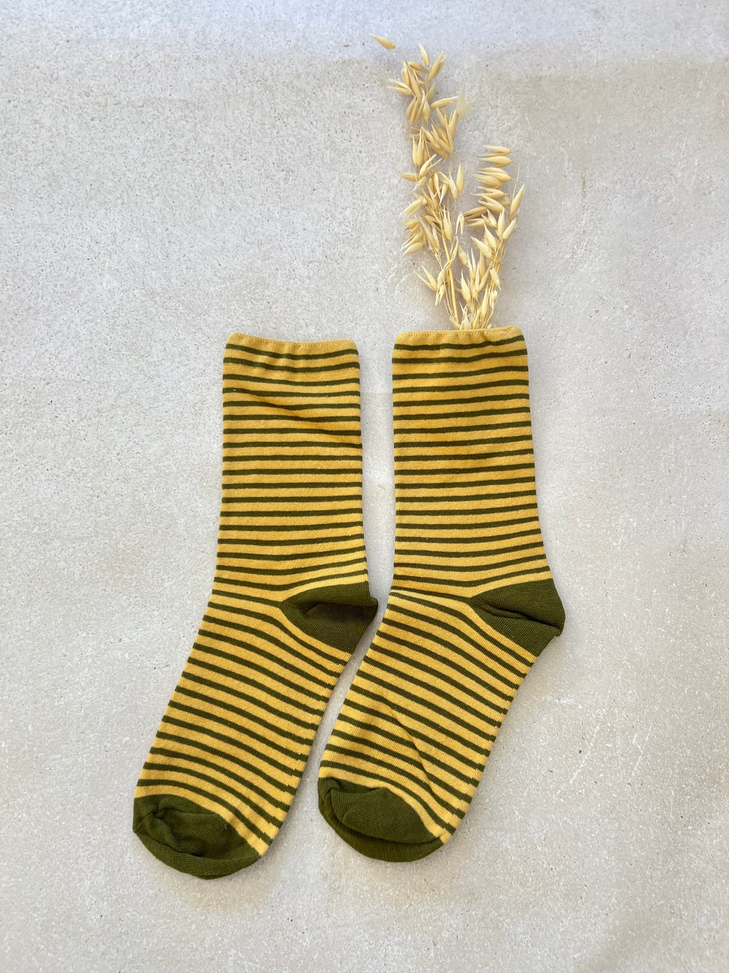 FLOWER SOCKS - AUBERGINES
