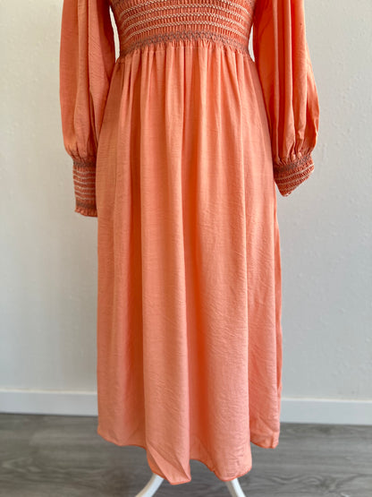 VESTIDO CASILDA - SALMÓN