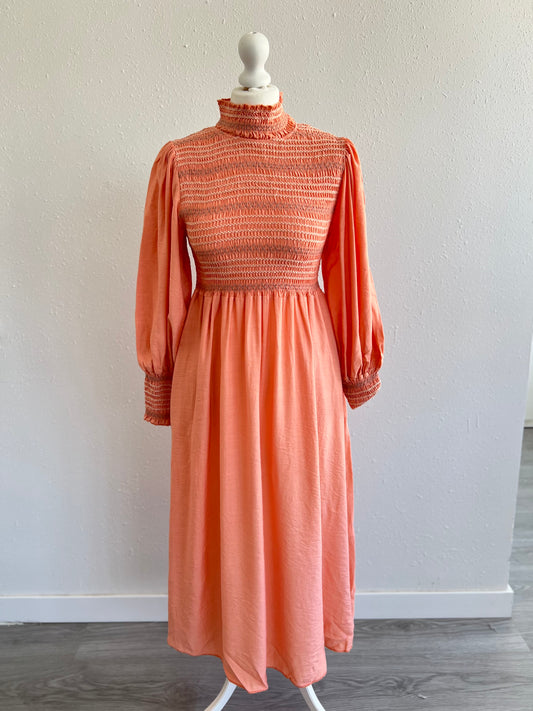 VESTIDO CASILDA - SALMÓN