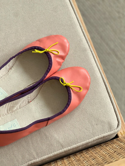 STRAWBERRY AND PURPLE BALLERINAS