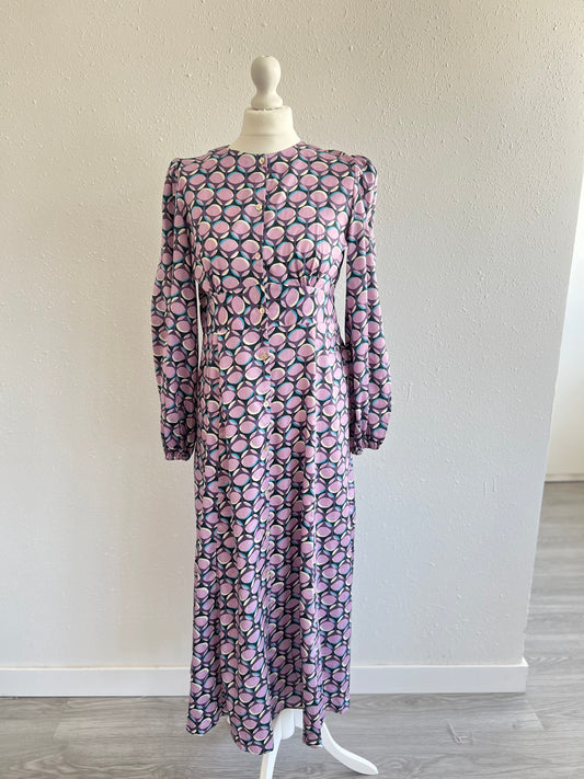 VESTIDO JIMENA - CIRCULOS MORADOS