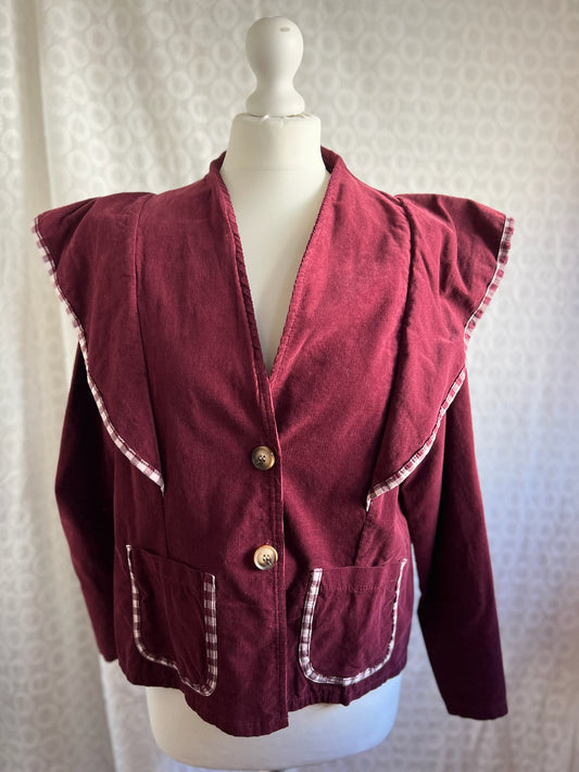 CHAQUETA COSIMA GRANATE