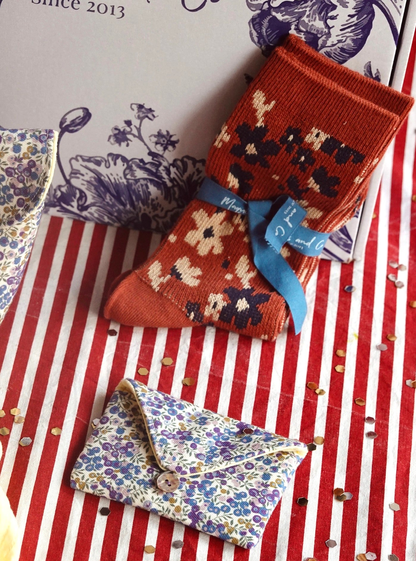 SET BOLSITA CON ACCESORIOS - LIBERTY AZUL