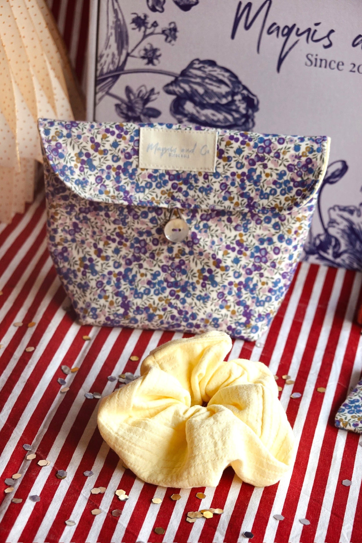 SET BOLSITA CON ACCESORIOS - LIBERTY AZUL