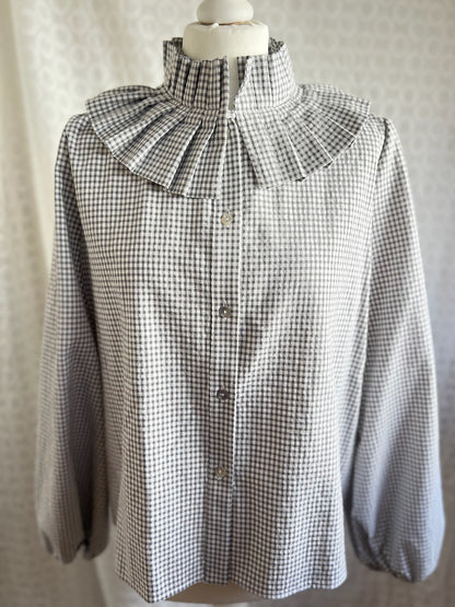 BLUSA TELMA VICHY GRIS