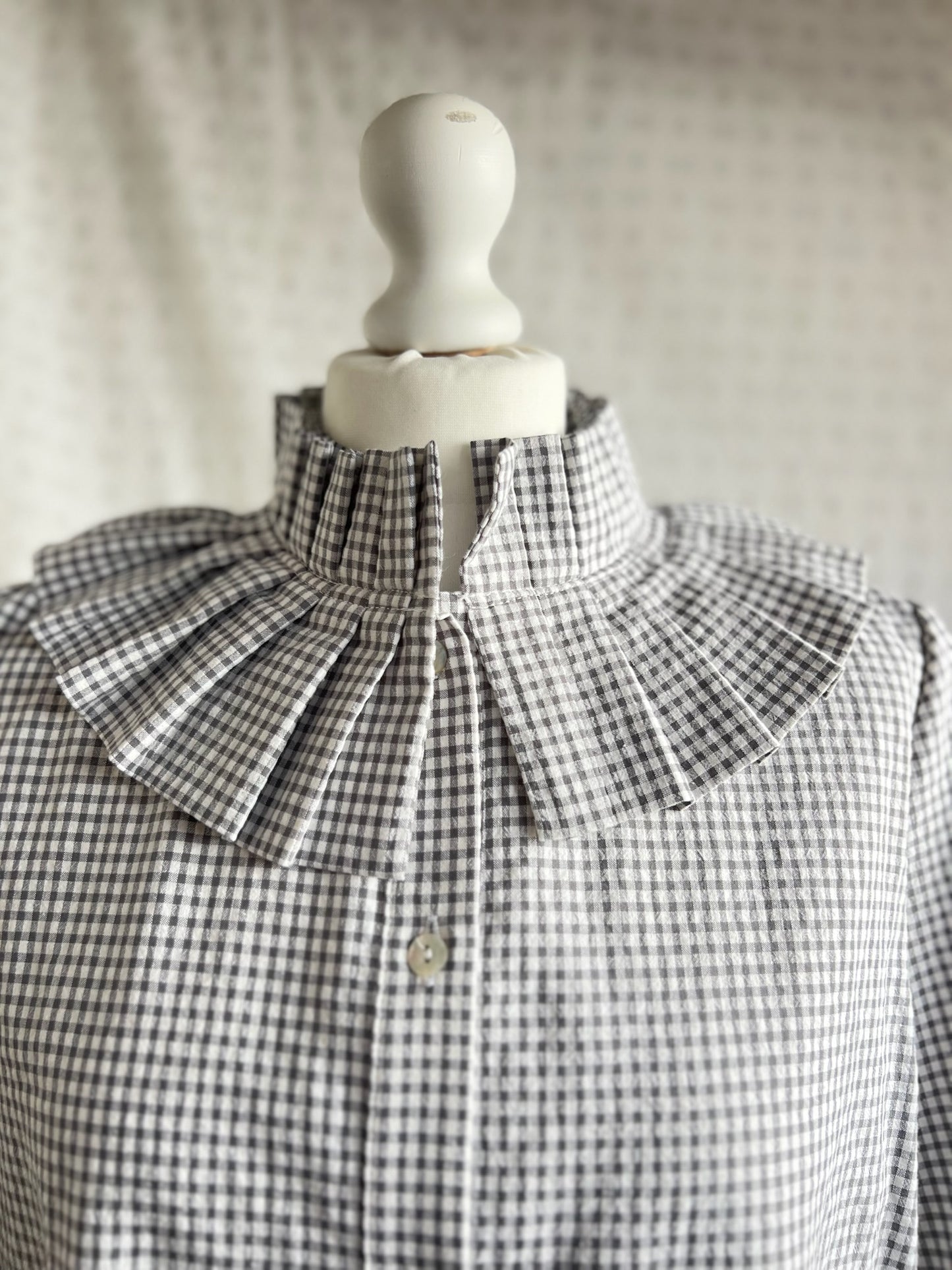 BLUSA TELMA VICHY GRIS