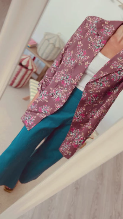 NONA JACKET - GARNET -