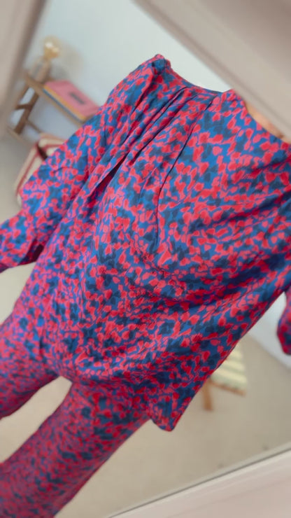 PANTALONES SOL - ROJO Y AZUL