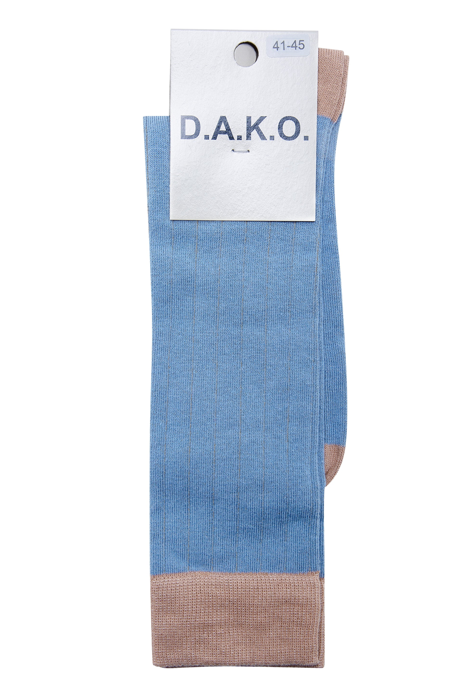 CALCETINES CANALE AZUL/BEIGE