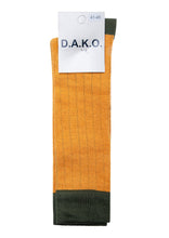Cargar imagen en el visor de la galería, CALCETINES CANALE MOSTAZA/VERDE
