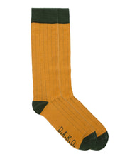 Cargar imagen en el visor de la galería, CALCETINES CANALE MOSTAZA/VERDE
