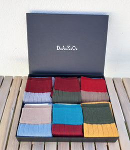 CAJA REGALO 6 CALCETINES