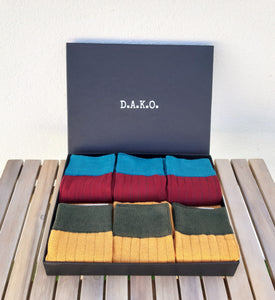 CAJA REGALO 6 CALCETINES