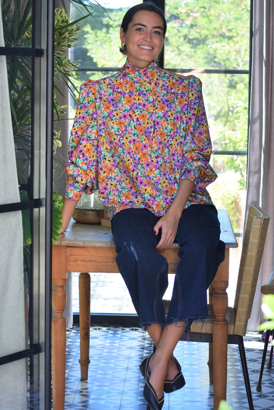 BLUSA VICTORIA - FLORES  -