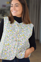 Load image into Gallery viewer, MARSEILLE WAISTCOAT - FLOWERS
