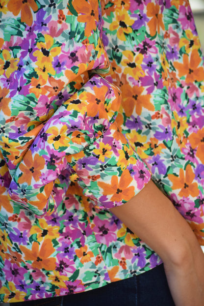 BLUSA VICTORIA - FLORES  -