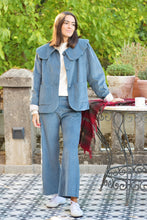 Load image into Gallery viewer, SUN PANTS - BLUE CORDUROY -
