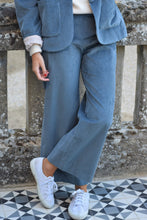 Load image into Gallery viewer, SUN PANTS - BLUE CORDUROY -
