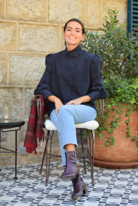 BLUSA VICTORIA - NEGRA -