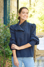 Load image into Gallery viewer, VICTORIA BLOUSE - BLACK -
