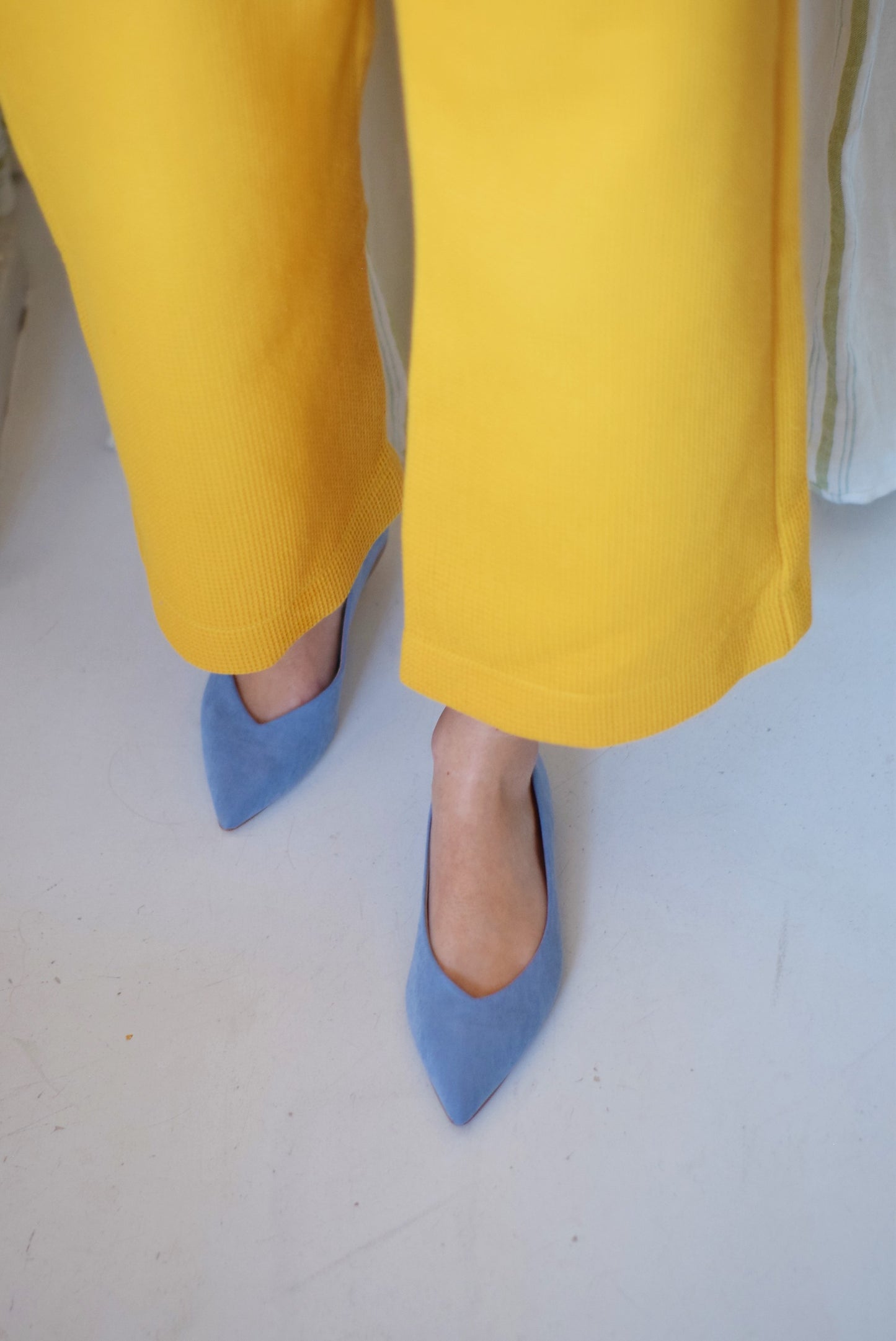 PANTALONES SOL - GOFRE AMARILLOS
