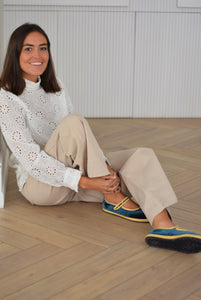 LUCIA PANTS - BEIGE -