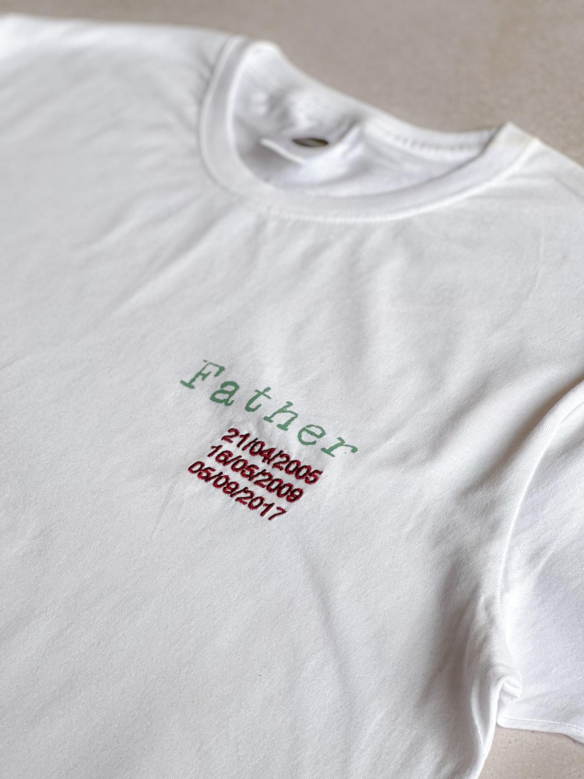 camiseta personalizada dia del padre