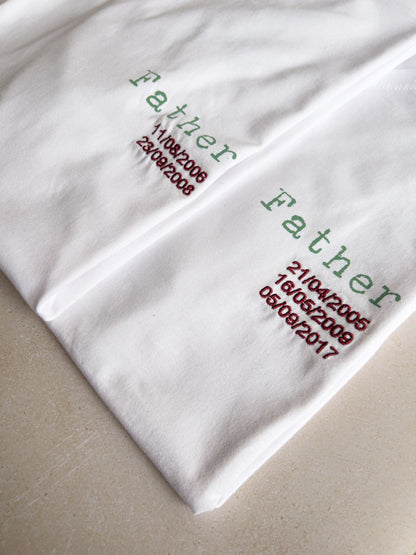 camiseta personalizada dia del padre