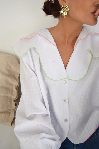 MENCÍA DRESS - FLOWER FAN -