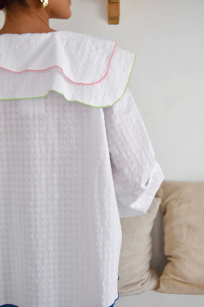 MENCÍA DRESS - FLOWER FAN -