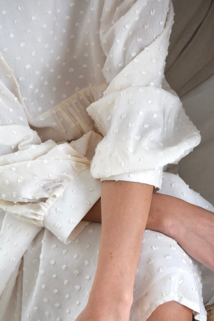 MENCÍA DRESS - FLOWER FAN -