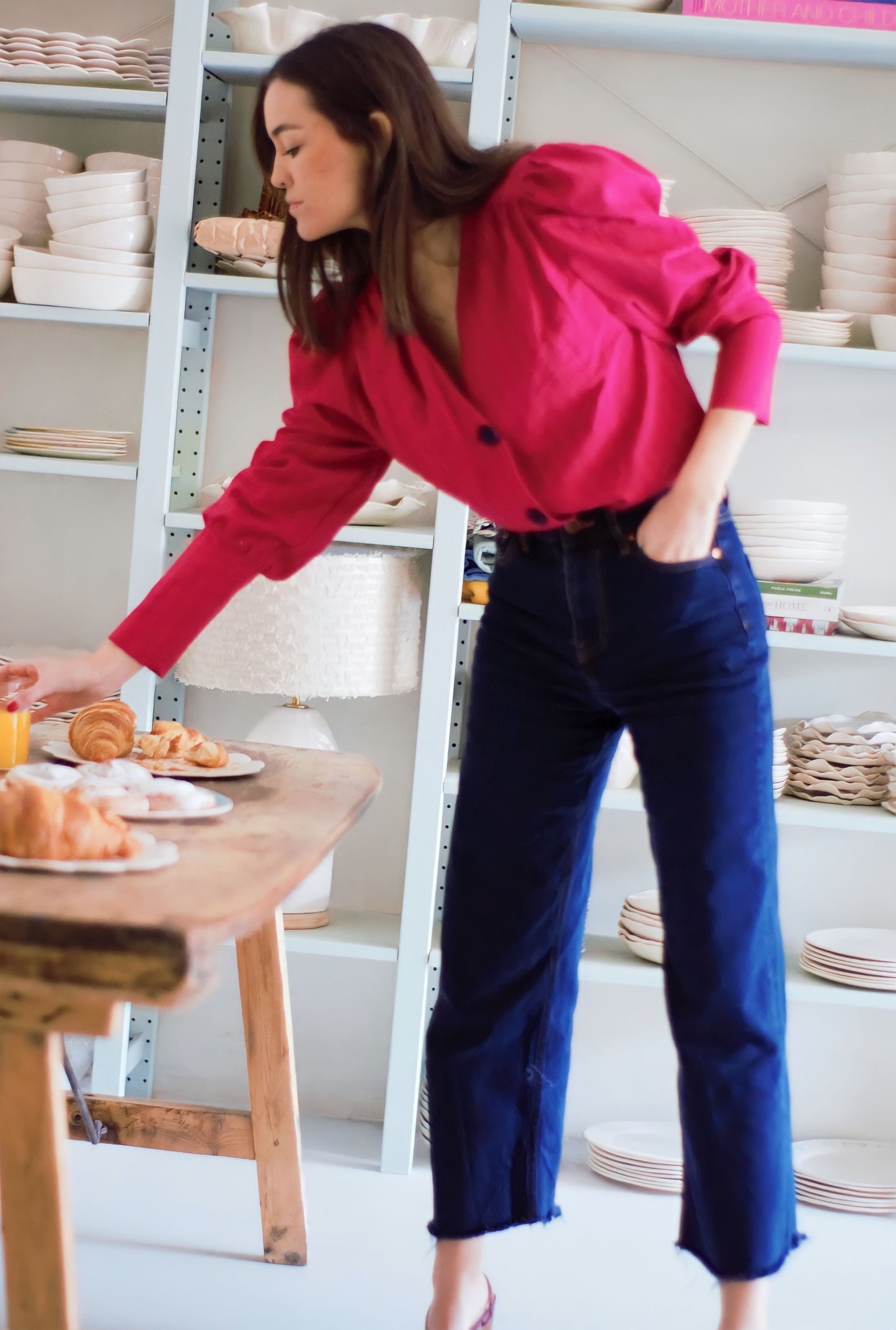 FABIOLA BLOUSE - PURPLE - PREORDER JANUARY 30 -